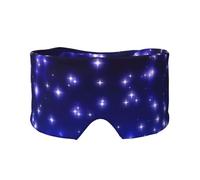 Bright Stars Print Eye and Ear Muffs Blackout Sleeping Noise Blocking Ear for Adults Kids Men Women