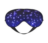 Bright Stars Printing Versatile Rest Helper, Soft Sleep Eye Mask Double-Sided for Yoga,Camping,Soft Sleep Eye Mask