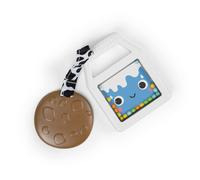 Bright Starts Cookies & Teethe 2-in-1 Rattle and Teether Activity Toy BPA Free Unisex 3 Months+