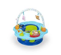Bright Starts Disney Baby Finding Nemo SuperSeat, Fun Baby Seat for Sitting Up, Playtime, and Meals, Ages 4 Months to 4 Years, Blue