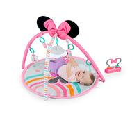 Bright Starts Disney Baby MINNIE MOUSE Forever Besties Activity Gym with Music and Lights, Pink, Newborn+
