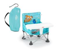Bright Starts Disney Finding Nemo Pop 'N Sit Portable Booster, Indoor/Outdoor Use, Floor Seat with Feeding Tray, 6 Mos - 3 Yrs