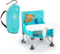 Bright Starts Disney Finding Nemo Pop 'N Sit Portable Booster, Indoor/Outdoor Use, Floor Seat with Feeding Tray, 6 Mos - 3 Yrs