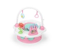 Bright Starts, Disney Princess SuperSeat, Fun Baby Seat for Sitting Up, Playtime, and Meals, Ages 4 Months to 4 Years, Pink