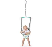 Bright Starts, Door Jumper & Bouncer - Playful Parade with Padded Seat & Taggie Tags, Door Frame Clamp, Adjustable Strap