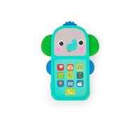 Bright Starts Elephone Telephone Toy for Mini-Me Fun, Baby Phone Toy with Music and Playful Sound Effects, Unisex, 6 Months & Up