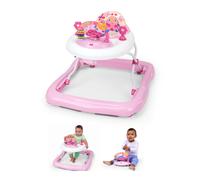 Bright Starts JuneBerry Walk-A-Bout Walker with Easy Fold Frame for Storage, Ages 6 Months +
