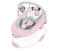 Bright Starts Minnie Mouse Rosy Skies Cradling Bouncer with Vibrating Seat & Melodies