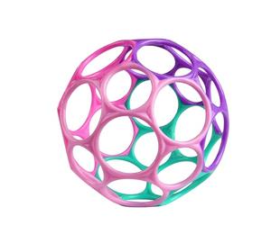 Bright Starts Oball Classic Easy-Grasp Toy - Pink/Purple