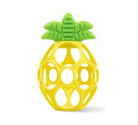 Bright Starts Oball Easy Grasp Pineapple Teether Toy, Hold My Own Collection, Unisex, Newborn and Up