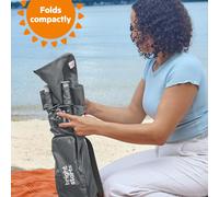 Bright Starts Pop 'N Sit Portable Booster, Indoor/Outdoor Use, Floor Seat with F