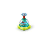 Bright Starts Press and Glow Spinner Cause And Effect Musical Baby Toy, Age 6 Months+, Multicoloured, 1 Count, Pack of 1