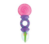 Bright Starts Rattle and Teethe, Pretty in Pink, Ages 3 Months +