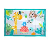 Bright Starts Roam About Jumbo Plush Baby Activity Play Mat, Foldable and Machine Washable - Newborn and up