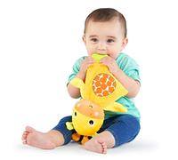 Bright Starts Snuggle Teethe Plush Teething Baby Toy - Giraffe, Crinkle Fabric, Ages 0 Months