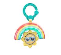 Bright Starts Sun Shaker Shake & Glow Baby Activity Toy - Musical Light Up Infant Toy, Take Along for Ages 3 Months+