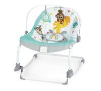 Bright Starts Wild Vibes Infant to Toddler Rocker with Vibrations, Unisex, Newbo