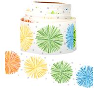 Bright Sunburst Bulletin Board Borders - 16M Classroom Decoration Trim