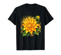 Bright Sunflower Bloom Nature Summer Floral Beauty T-Shirt