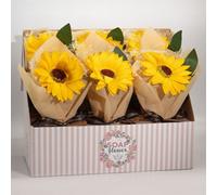 Bright Sunflower Soap Flower - Gift & Decor, Real-Like Bloom