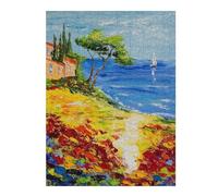 Bright Sunny Day Decorative Jigsaw Puzzle for Adults, 500 PCS