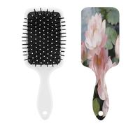 Bright Sunny Day, Lotus Flowers Hairbrush Air Cushion Comb Hair Comb