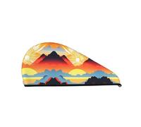 Bright sunriseShower Capï¼šgood water absorption performance and is suitable for fairies with all kinds of hair types