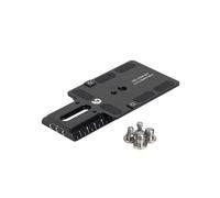 Bright Tangerine DJI RS 2 & RS 3 Extended Dovetail for RED KOMODO