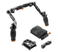 Bright Tangerine LeftField 2 KASBAH Shoulder Pad + 15mm LWS/19mm Handle Kit
