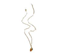 Bright Warm Fruit Charm Necklace Stainless Steel Adjustable Chain Casual Fashion Jewelry For Everyday Styles Her Jewelry