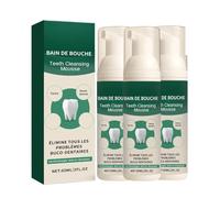 Bright Whitening Teeth Mousse, Whitening Mouthwash, Foam Toothpaste, Brightening Oral Repair Mousses, Mousses Foam Deeply Cleaning Gums, Stain Removing Toothpaste, Fresh Breath (3)