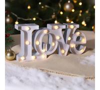 Bright Zeal Vibrant Love Wall Art 16X7 Inches