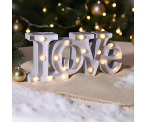 Bright Zeal Vibrant Love Wall Art 16X7 Inches