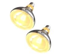 BrightArk 250W Heat Lamp Bulb, E27 Heat Bulb for Poultry Heat Lamp,Food Heat Lamp, Catering Lamp Light Bulb, Heat Lamp Bulb for Brooding, Chicks, Puppies(AC220-240V)