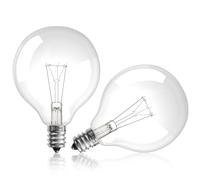 BrightArk 2Pack Wax Warmer Bulbs,230V 26W E12 Base Wax Bulb for Full Size Warmer,Scentsy Light Bulb for Wax Warmer, G50 2700K Salt Lamp Bulb Dimmable Light Bulbs for Burner for Wax Burner