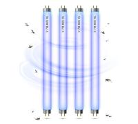 BrightArk BL T8 F10W Fly Killer Replacement Bulbs 13in UV Light Bulb Tube for 20W Electric Fly Insect Killer/Bug Zapper/Fly Zapper/Mosquito Killer, 4 Pack Fly Killer Indoor Bulb T8 UV Lamp Tube