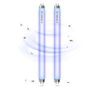 BrightArk BL T8 F10W Fly Killer Replacement Bulbs 13in UV Light Bulb Tube for 20W Electric Fly Insect Killer/Bug Zapper/Fly Zapper/Mosquito Killer, 2 Pack Fly Killer Indoor Bulb T8 UV Lamp Tube