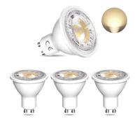 BrightArk GU10 LED Bulbs, 12V MR16 LED Bulb Spot Light Bulb 4000K Neutral White, Non-Dimmable GU10 Bulb Replacement for Track Lighting, Kitchen, Living Room, 7W Equivalent 65W, 650LM, 4 Pack