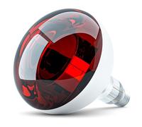 BrightArk Infrared Heat Lamp Bulb 250W, Dimmable E27 Infra Red Heat Bulb 250 Watt Edison Screw Reptile Basking Light Bulb for Chicks, Puppies, Ducklings, Turtles, Lizards, AC 220-240V, 1-Pack