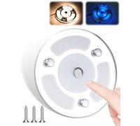 BrightArk RV Interior Light 12V LED Ceiling Dome Roof Light Dimmable 3W LED Caravan Interior Lights with Touch Control Switch, 3000K Warm White Campervan Lights for RV Motorhome Campervan Caravan Boat