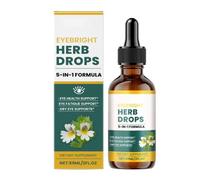 Brightening Eye Liquid - Relief Drops for Irritated Eyes | 59ml, Pure Saline Solution with Mineral Extracts, Gentle Formula for Clear Vision, Refreshing Hydration Dryness, Soothing Relief Strain