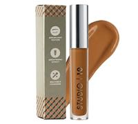 Brightening Serum Concealer - Rich Golden, Lightweight Hydrating Coverage with Vitamin E for Mature Skin, Buildable Medium to Full Coverage for Dark Circles and Uneven Tone