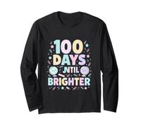 Brighter Days Ahead 100 School Celebration Long Sleeve T-Shirt