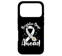 Brighter Days Ahead - Lung cancer awareness Case for iPhone 17 Pro