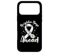 Brighter Days Ahead - Lung cancer awareness Case for iPhone 17 Pro Max