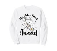 Brighter Days Ahead - Lung cancer awareness Sweatshirt