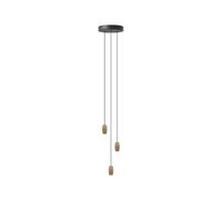 Brighter Days Hexa Pendant With Cluster 3 Brass