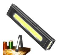 Brightest Flashlight - Rechargeable Foldable with Ruler - LED Flash Light Adjustable Powerful - for Outdoor Camping Hiking Hunting Fishing Power Outage Home Office Garage Men Women