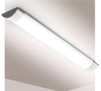 Brightex, LED Batten Light, 60W LED Tube, 5ft Light, high Lumen, 4000K Daylight White, Energy-Saving, Flicker-Free Lighting, Strip Light, Commercial