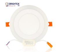 Brightex LED Brightex 6+3W Led Panel Light, Double Colour Blue & White Ceiling Light, 105mm 3 Modes, Modern Round Lamp, 2 Year Warranty